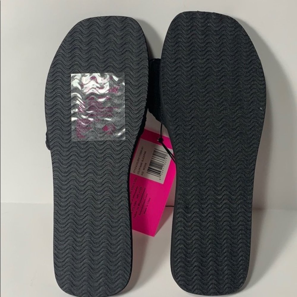 NWT Betsey Johnson Floral Slide Sandals Medium 7/8 - Picture 8 of 9